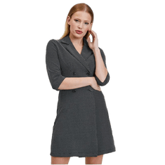 Orsay Bílo-černé dámské vzorované šaty ORSAY_475042-660000 34