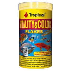 TROPICAL Vitality&Color 500ml/100g vločkové krmivo s vyfarbujúcim a vitalizujícím účinkem