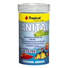TROPICAL Sanital + aloe 100ml/120g speciální sůl do akvárií