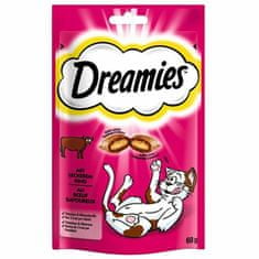 Dreamies DREAMIES pamlsky pro kočky 60g kráva
