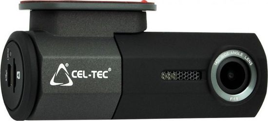 CEL-TEC palubní kamera do auta Red Cobra Wi-Fi Magnetic/1080p/WiFi/g senzor/magnetický držák/