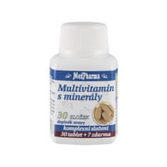 MedPharma MedPharma Multivitamin s minerály 30 složek - 37 tablet