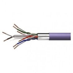 Emos Datový kabel FTP CAT6 FTP LSZH S9230 500 m, fialový 2309120010