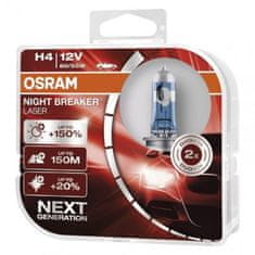 Osram Autožárovka H4 Night Braker Laser 55W 12V C2606.3, 2 ks 3132260613