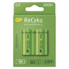 GP Nabíjecí baterie ReCyko 3000 C (HR14) B2133, 2 ks, zelená 1032322300