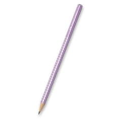 Faber-Castell Grafitová tužka Faber-Castell Sparkle - perleťové odstíny výběr barev sv. fialová