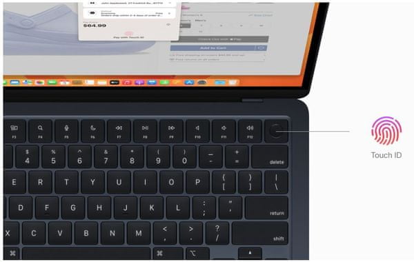 exkluzívny notebook Apple MacBook Air 15 M2 2023 15,3 palce Apple M2 Apple M2 GPU TrueTone SSD GPU X hodín batéria Magic Keyboard klávesnica