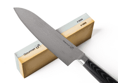 G21 Sada nožů G21 Damascus Premium v bambusovém bloku, Box, 3 ks + brusný kámen