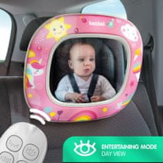 BenBat Zrcadlo dětské do auta Night&Day - jednorožec 0m+
