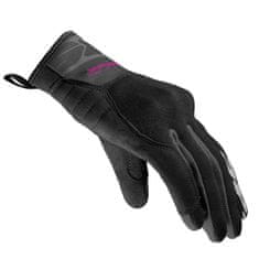 Spidi rukavice FLASH-KP LADY 2023, SPIDI, dámské (černá/růžová) B119K3-545