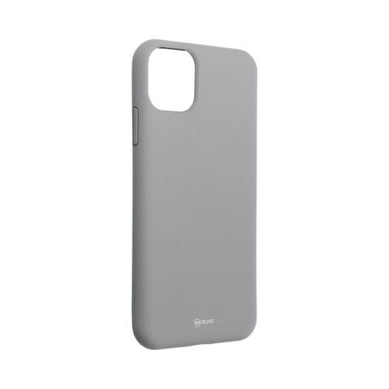 ROAR Obal / kryt na Apple iPhone 11 Pro Max šedý - Roar Colorful Jelly