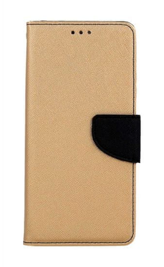 TopQ Pouzdro Xiaomi Redmi Note 12 Pro+ 5G knížkové zlaté 95498
