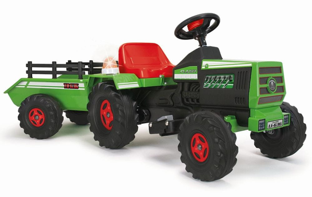 Levně Injusa 636 Dětský elektrický traktor BASIC 6V
