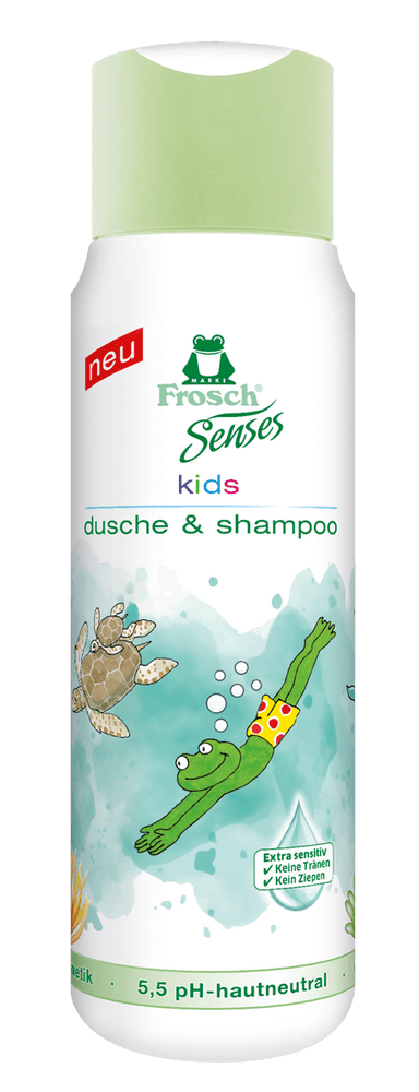 Levně Frosch EKO Senses Sprchový gel a šampon pro děti 300 ml