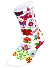 CYCOLOGY Ponožky Cycology - White Frida vel.UNI