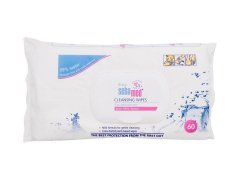 Sebamed 60ks baby cleansing wipes with 99% water