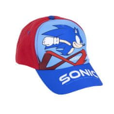 Grooters Dětská baseballová kšiltovka Sonic - Červená