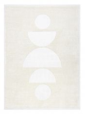 Dywany Łuszczów AKCE: 80x150 cm Kusový koberec Mode 8598 geometric cream 80x150