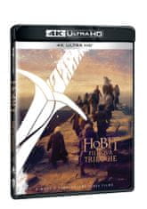HOBIT - Komplet trilogie - Prodloužená verze + kinoverze (6 UHD)