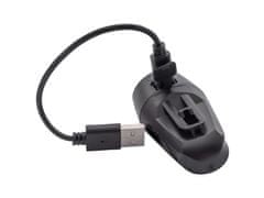 Wista Přední světlo WISTA USB LED nabíjecí černá/bílá – 80159