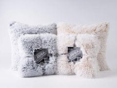 Home Elements  Mikrovláknová deka extra dlouhý vlas 150x200cm, tmavě šedá