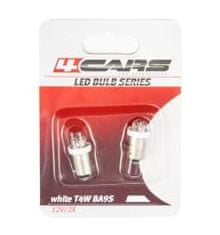 4Cars 4CARS LED žárovka 4LED 12V BA9S