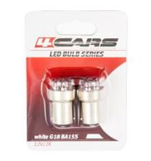 4Cars 4CARS LED žárovka 8LED 12V G18