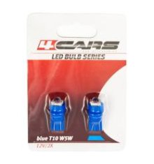 4Cars 4CARS LED žárovka 1LED12V T10 modrá