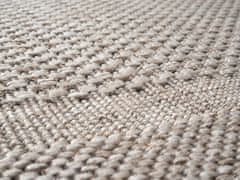 Devos Kusový koberec Floorlux 20329 Silver/Black – na ven i na doma 120x170