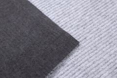Vopi Kusový koberec Quick step šedý čtverec 60x60