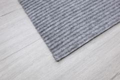 Vopi AKCE: 150x250 cm Metrážový koberec Quick step šedý - neúčtujeme odřezky z role! (Rozměr metrážního produktu Bez obšití)