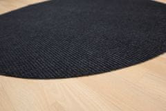 Vopi Kusový koberec Quick step antracit kruh 57x57 (průměr) kruh