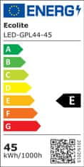 Ecolite Ecolite SMD panel 45W, 59,5cm, 4000K, IP20, 4600lm, Ra>90 LED-GPL44-45/UGR/RA/BI