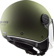 SPHERE LUX klasická jet helma matná military-zelená