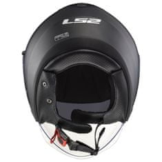 LS2 TWISTER II skútr jet helma matná černá