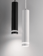 Nova Luce Svítidlo Esca s dekorativním kroužkem a bočním svícením černá