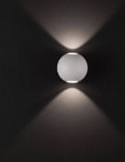 Nova Luce Venkovní nadčasové LED svítidlo COMO - 2x5 W - 560 lm - 2x51° 560 lm bílá