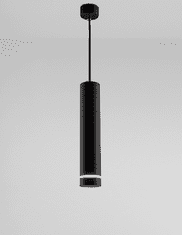 Nova Luce Svítidlo Esca s dekorativním kroužkem a bočním svícením černá