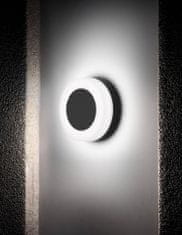 Nova Luce Elegantní kruhové nástěnné svítidlo TUNE černá