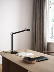 NORDLUX Nobu LED stolní nebo nástěnná lampa šedá