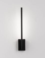 Nova Luce Nástěnné minimalistické otočné LED svítidlo Raccio černá 560 lm 740 mm