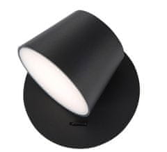 Nova Luce Nástěnná LED lampička Amadeo černá