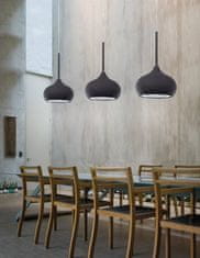 Nova Luce Moderní Kovové světlo Cioto do kuchyně černá