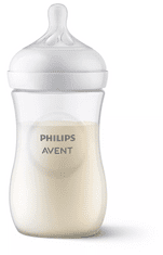 Avento Philips Avent Sada 4 lahví Natural Responsive, kartáč na lahve, dudlík SCD838/11