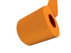 Toaletní papír Maxi oranžový 3-vrstvý, 6 ks