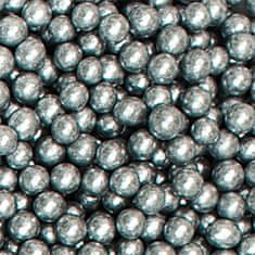 Decora Cukrové zdobení perličky 4mm stříbrné 100g 