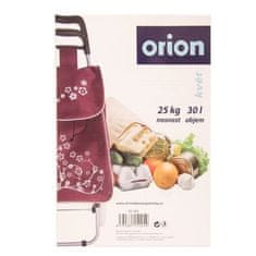 Orion taška nákupní na kolečkách polyesterová KVĚT 821365