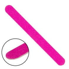 Nailee Pilník na nehty 180/180 růžový neon rovný tenký