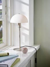 NORDLUX Stolní lampička Ellen s opálovým sklem černá
