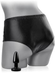 XSARA Kalhotky s vnitřním análním kolíkem pro ženy i muže - 87654567